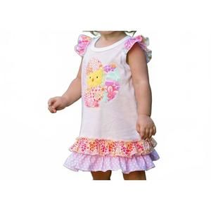 NEW HAUTE BABY chickie baby dress in pink
